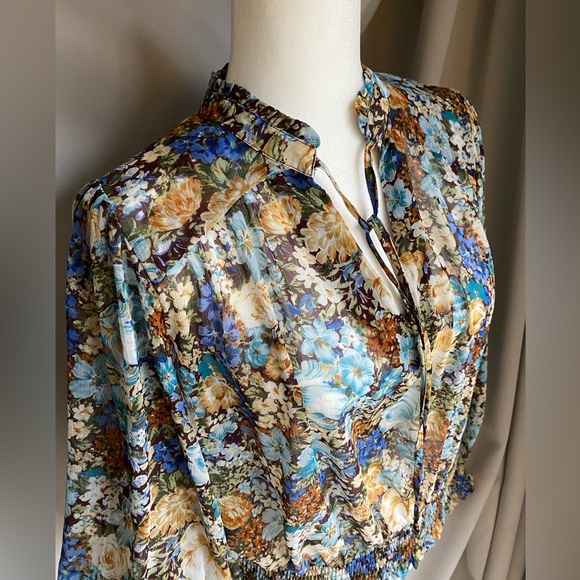 RACHEL ZOE BLOUSE sz MEDIUM - Picture 14 of 16